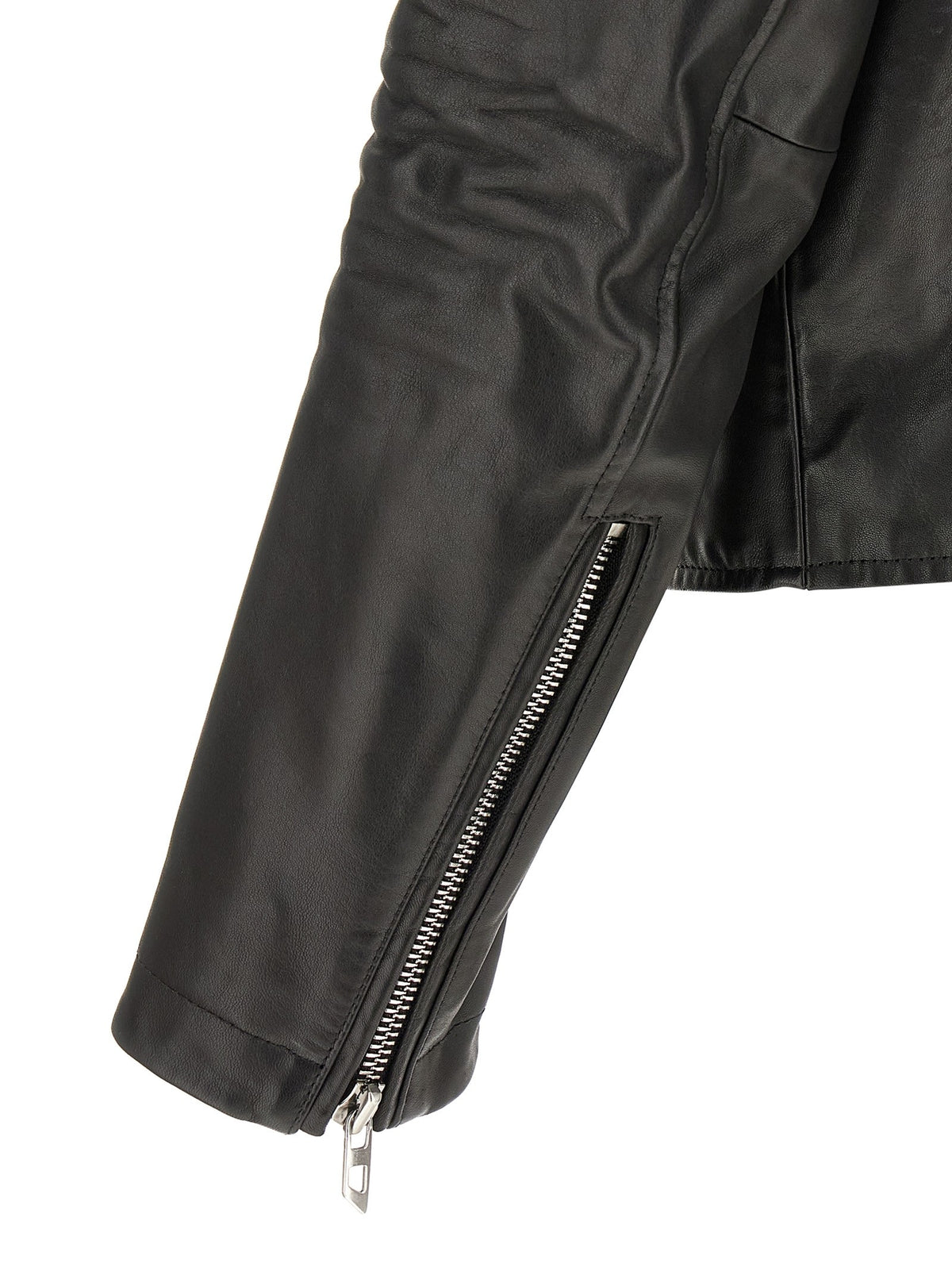 Diesel - 'L-Eo-Wrd' Leather Jacket