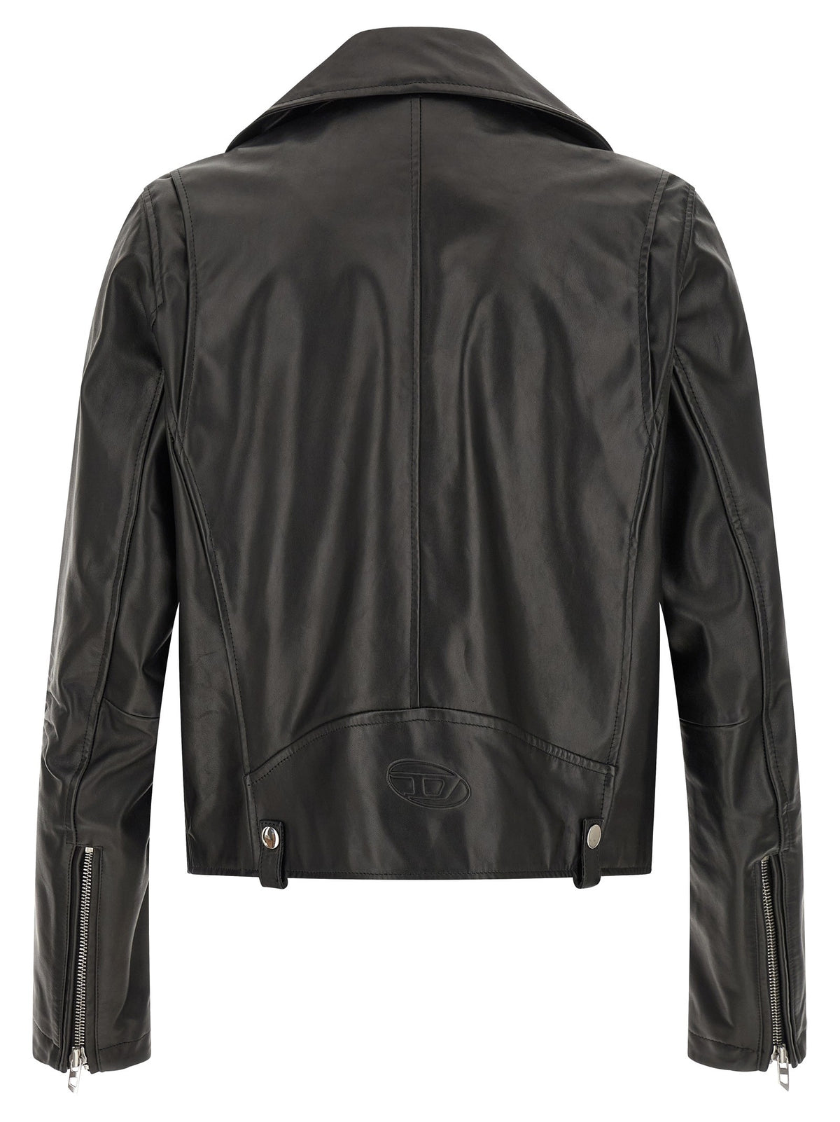 Diesel - 'L-Eo-Wrd' Leather Jacket