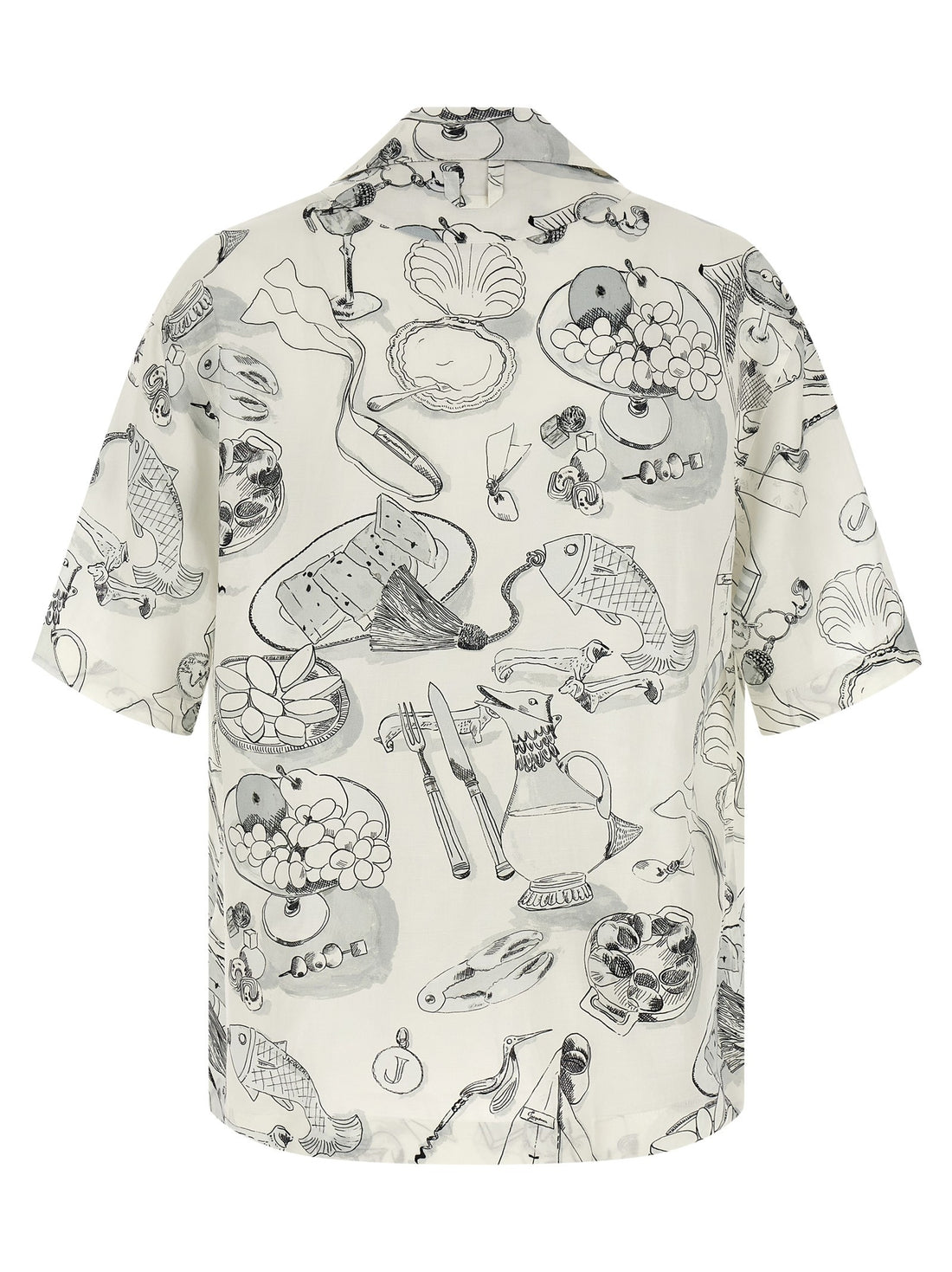 JACQUEMUS - 'La Chemise Cocktail' shirt White Black
