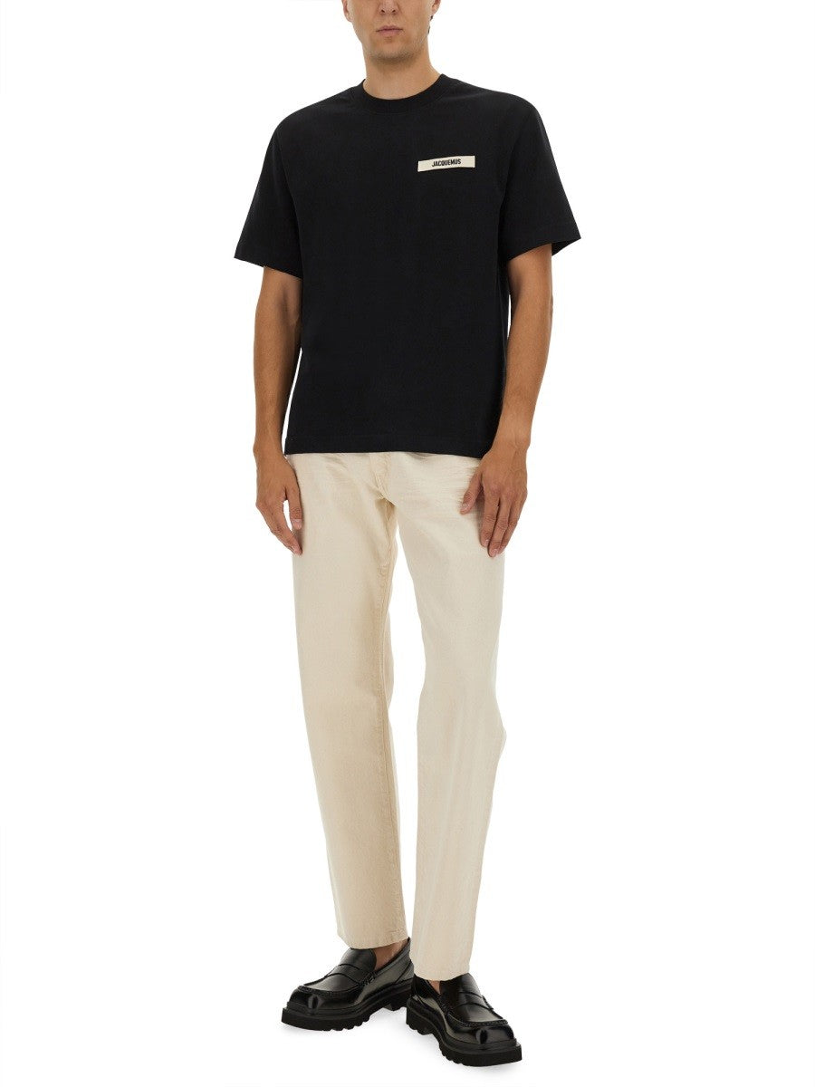 JACQUEMUS JACQUEMUS - LA MAGLIETTA GROS GRAIN