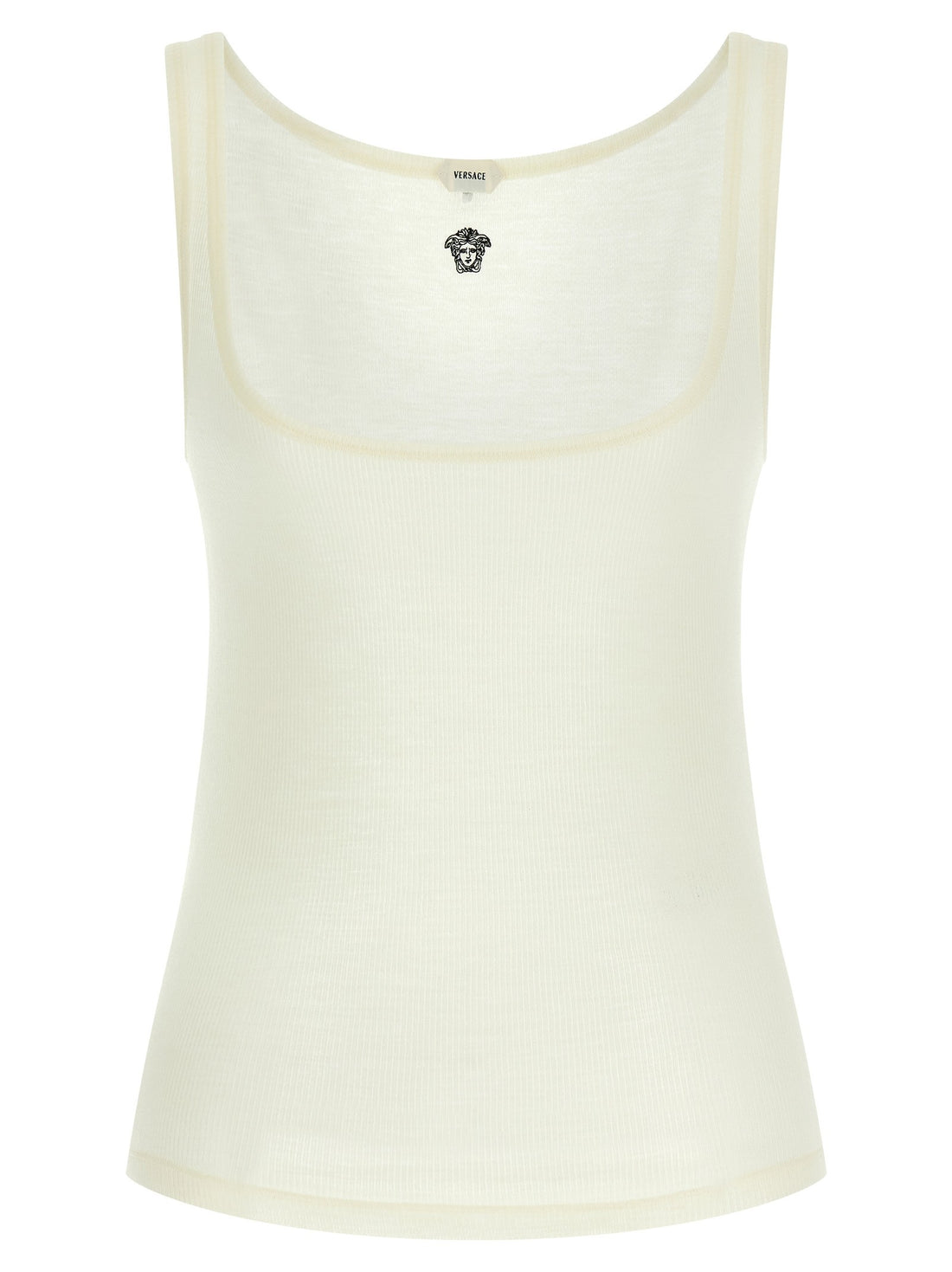 Versace - 'La Medusa' embroidery top la-medusa-embroidery-top