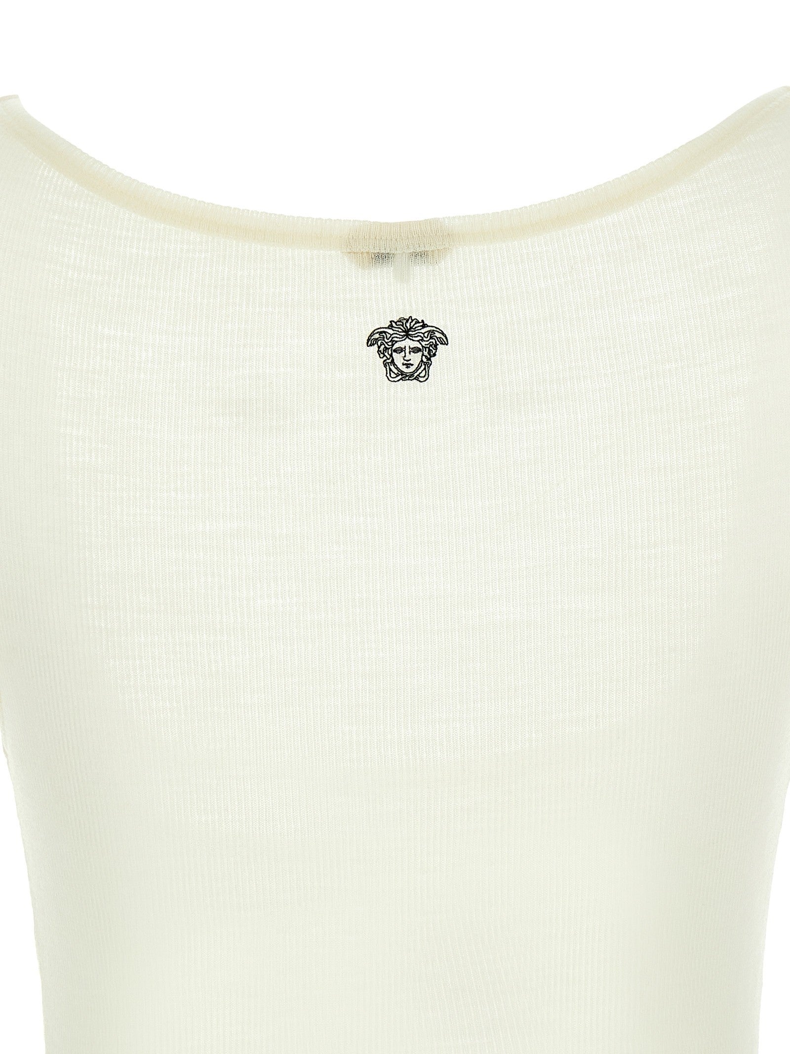 Versace - 'La Medusa' embroidery top la-medusa-embroidery-top_45e8ae3f-61ef-47b1-8949-cff499f4b8e7