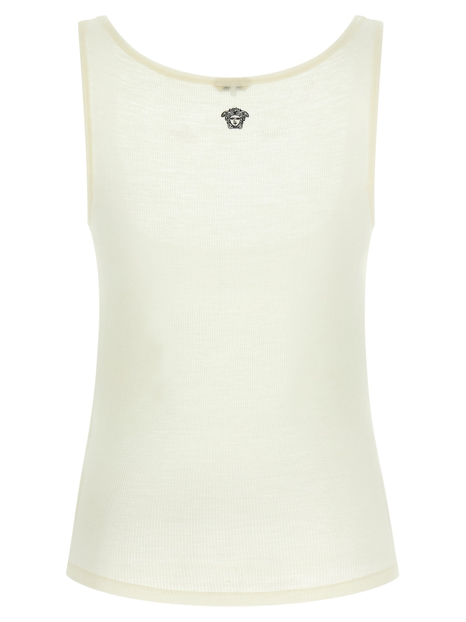 Versace - 'La Medusa' embroidery top la-medusa-embroidery-top_983148b4-c914-4c34-ae85-d85cbf9916ff