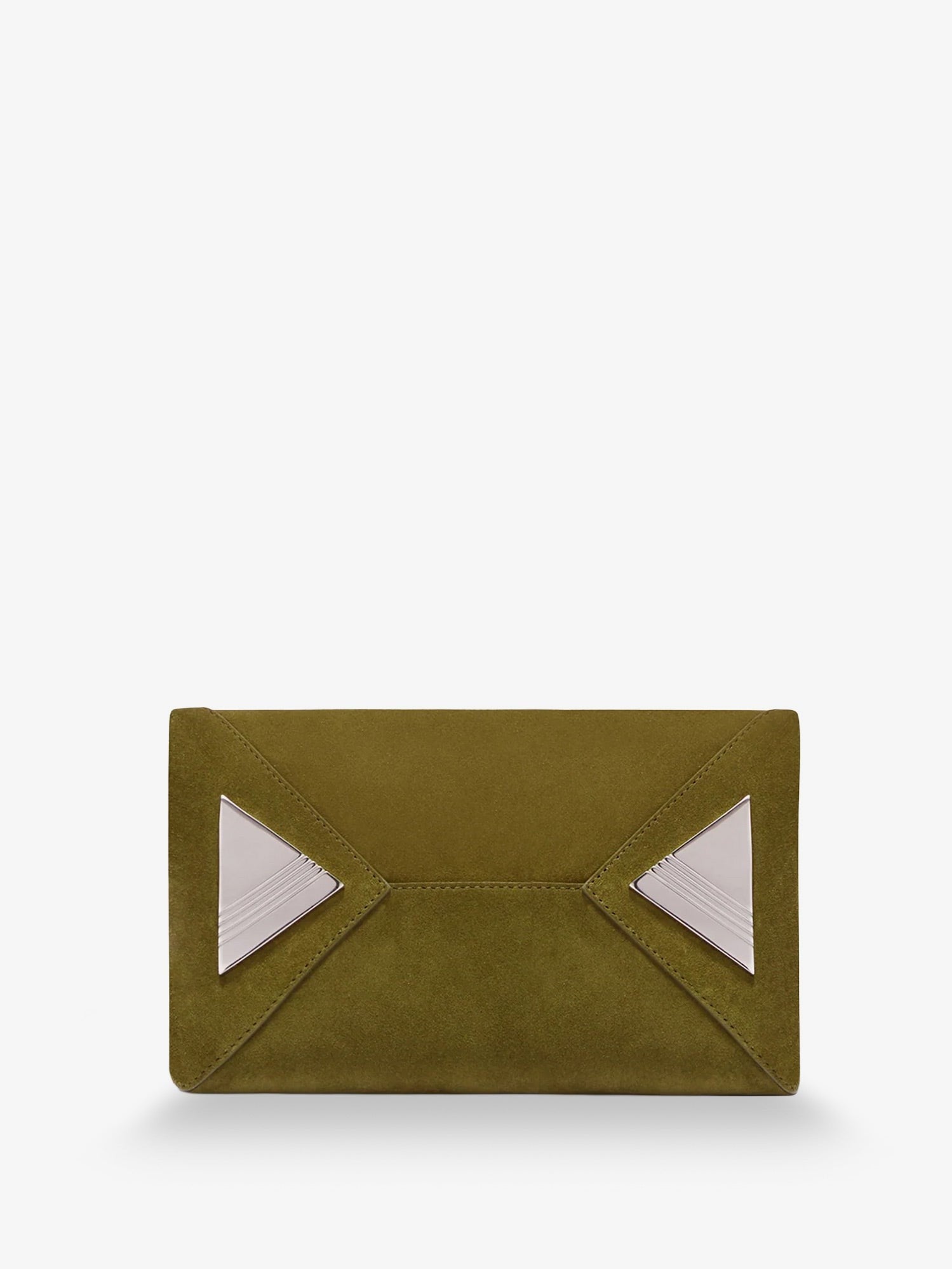 The Attico - La Passeggiata Mini suede handbag