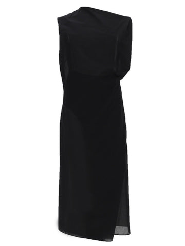 JACQUEMUS - "LA ROBE DRAP" MIDI DRESS la-robe-drap-midi-dress