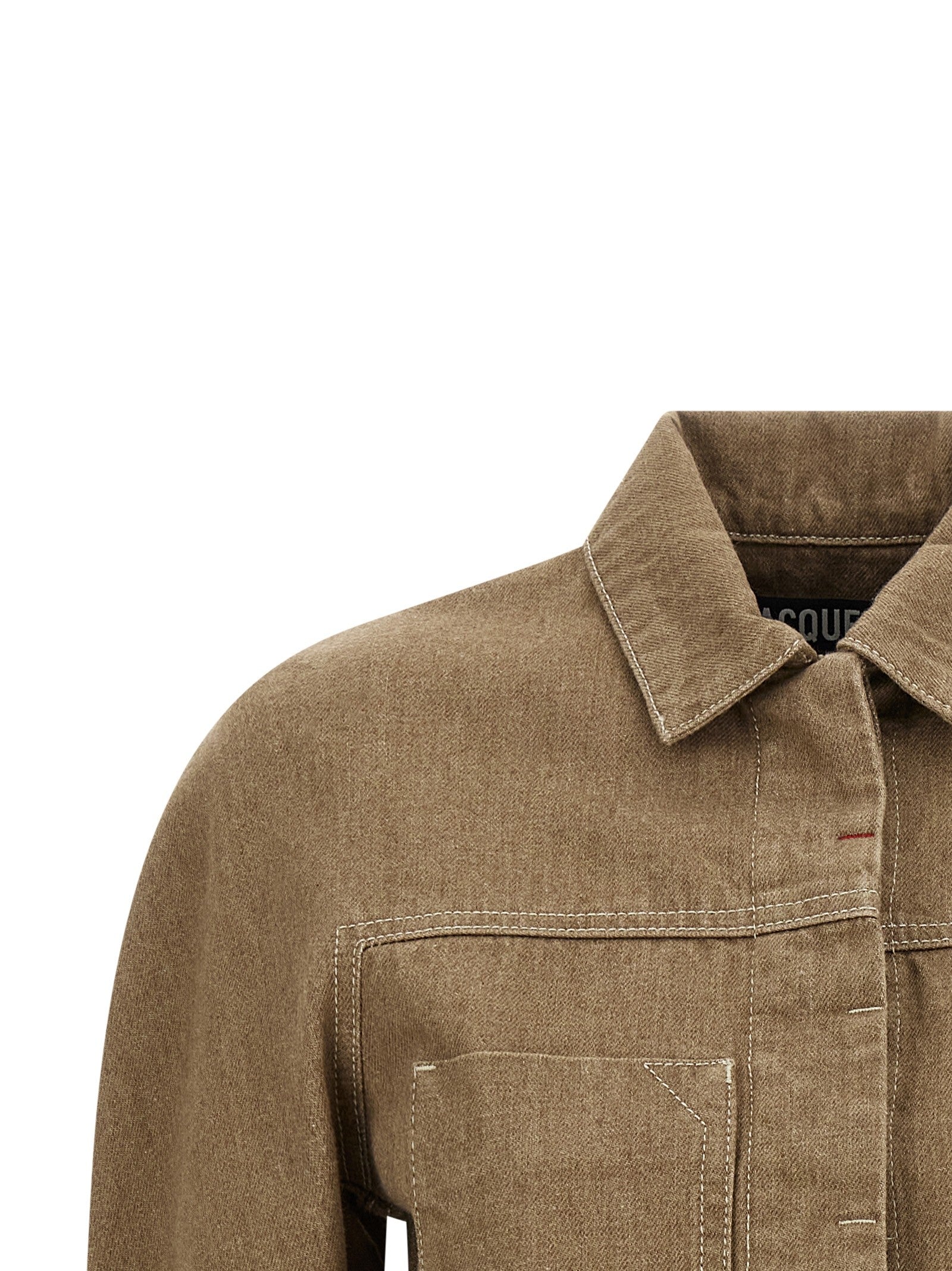 JACQUEMUS - 'La veste ovalo cargo' denim jacket la-veste-ovalo-cargo-jacket