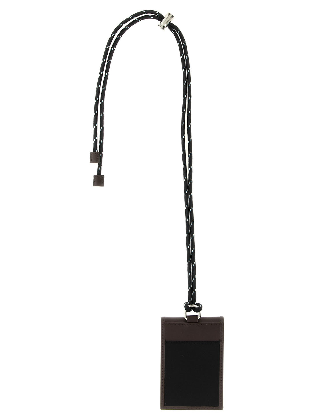 PRADA - Lace card holder Black U