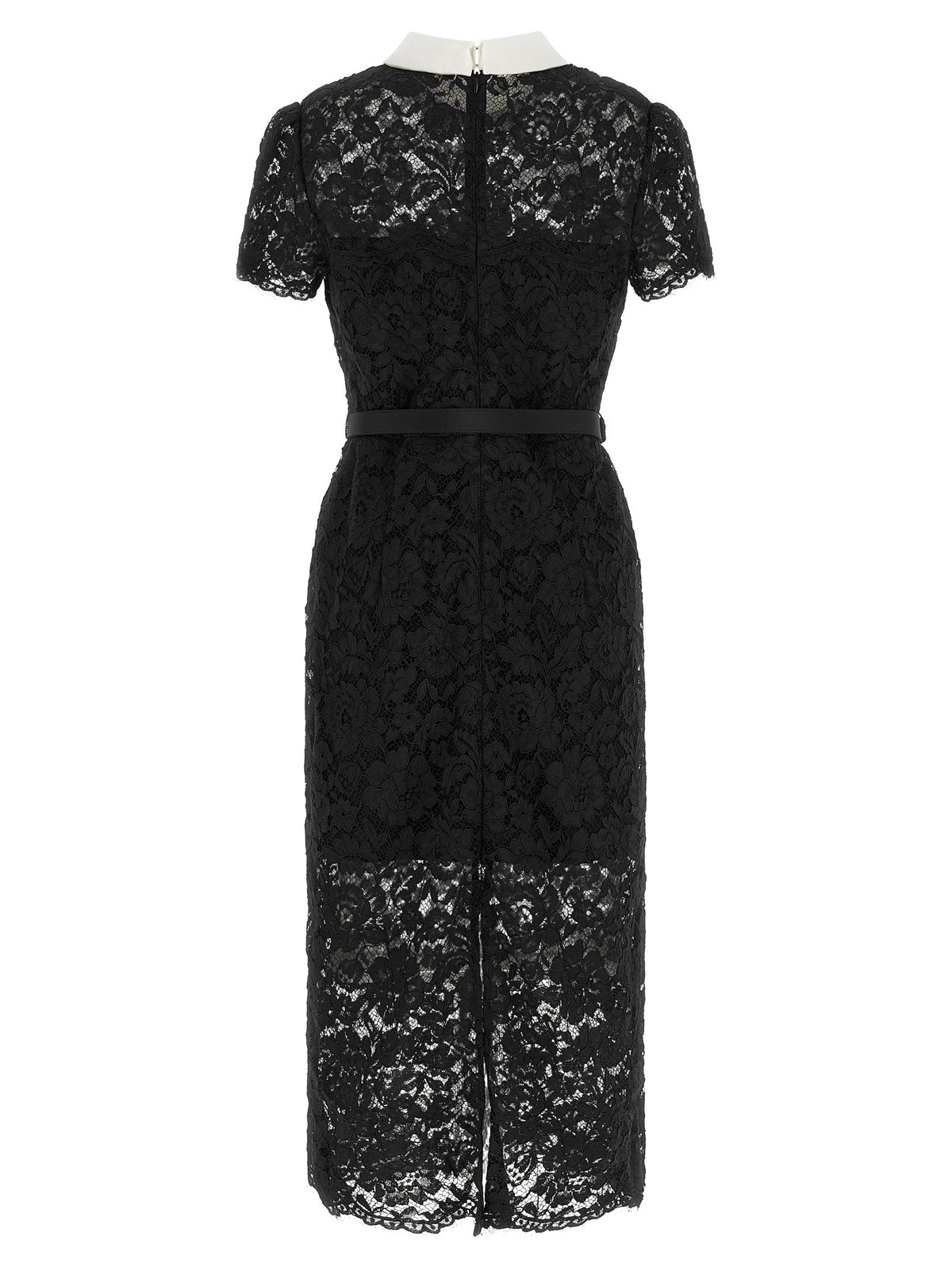 SELF-PORTRAIT - Lace dress with collar