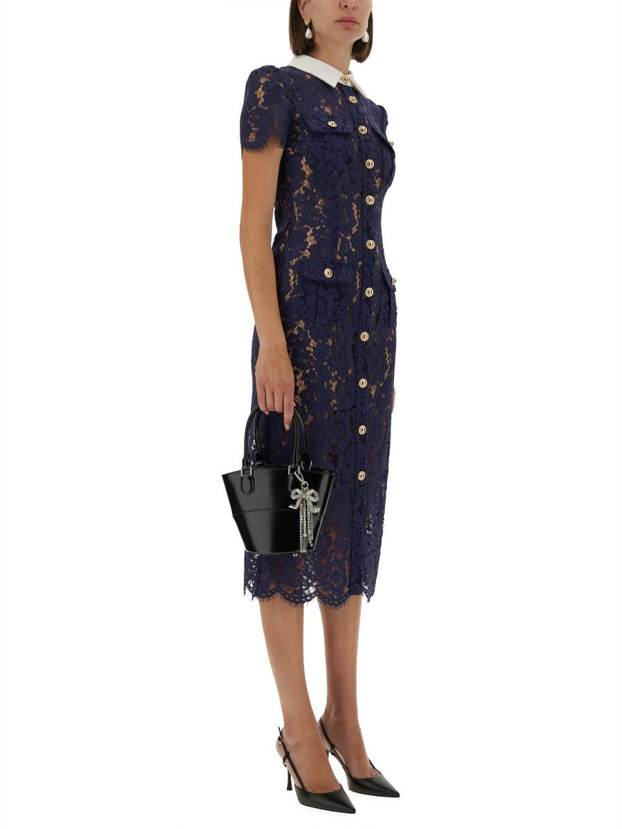 LACE MIDI DRESS