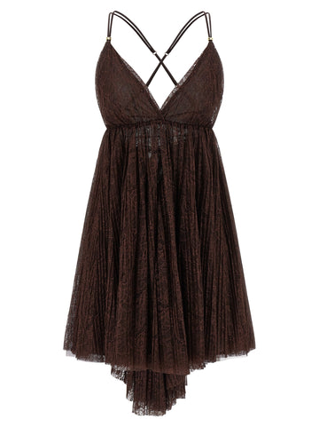 Elisabetta Franchi - Lace mini dress