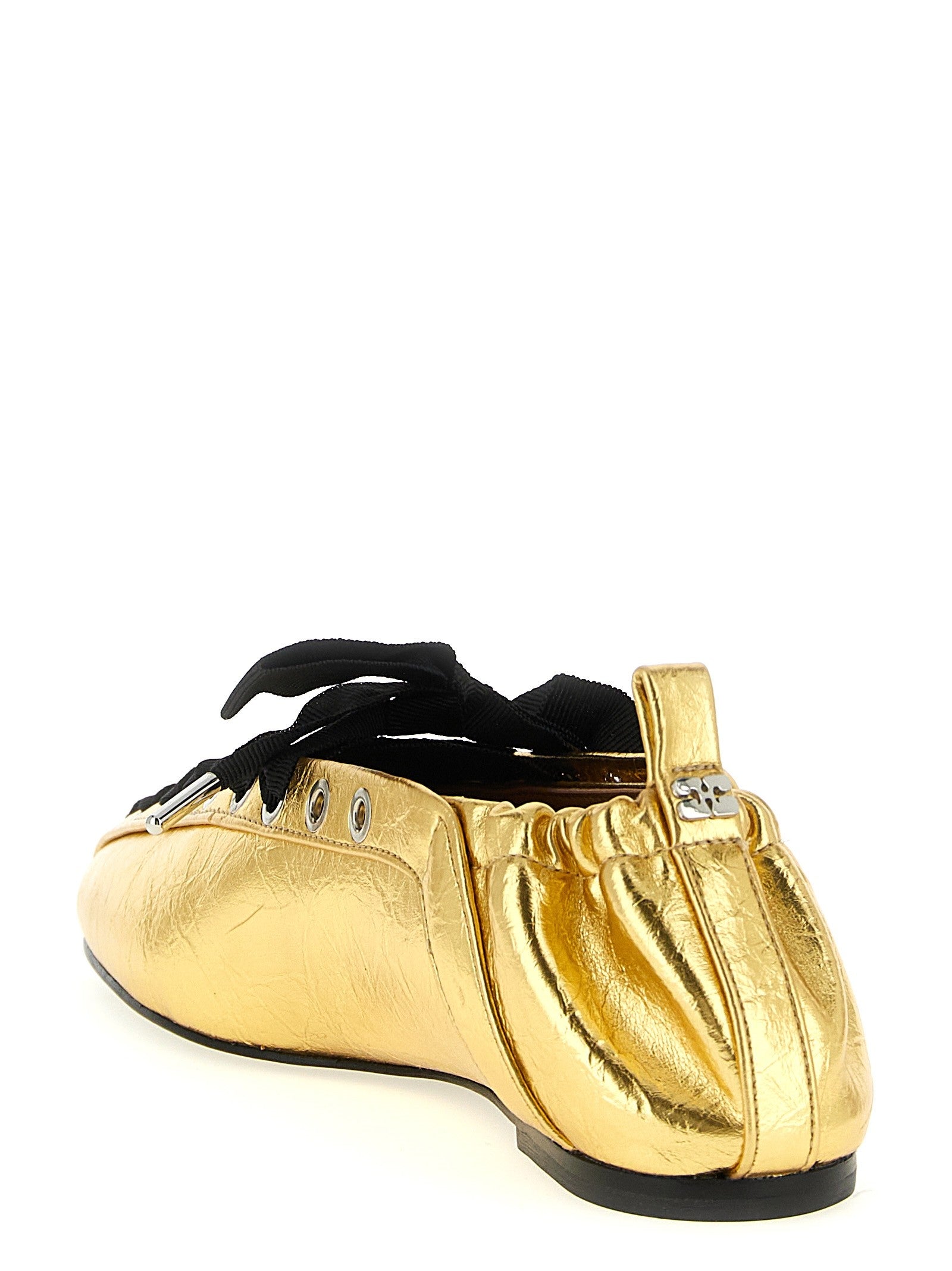 GANNI - 'Lace-Up' ballet flats lace-up-ballet-flats_85886c27-1ae9-459c-a774-372ad51f5553