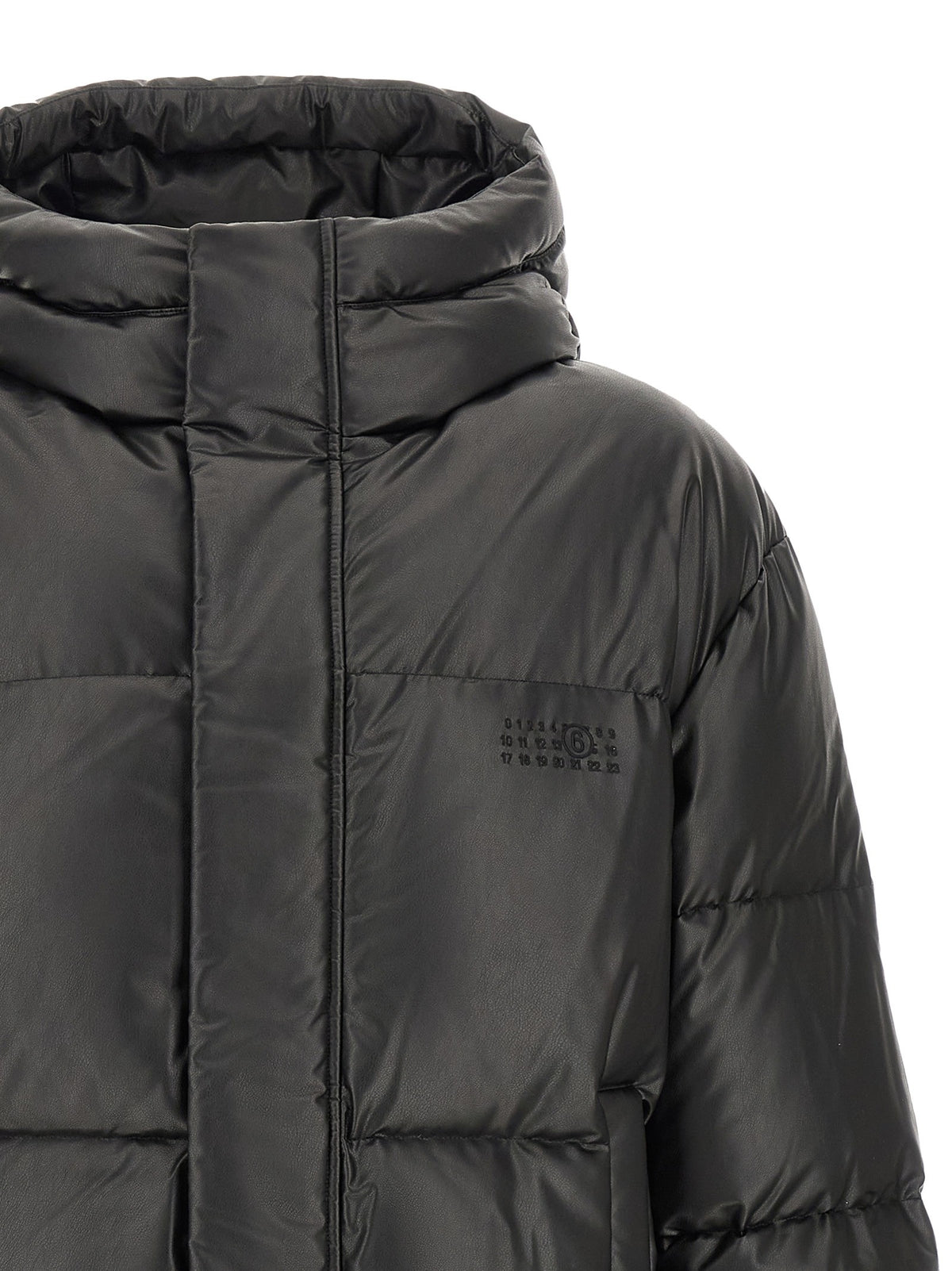 MM6 MAISON MARGIELA - Lacquered finish down jacket