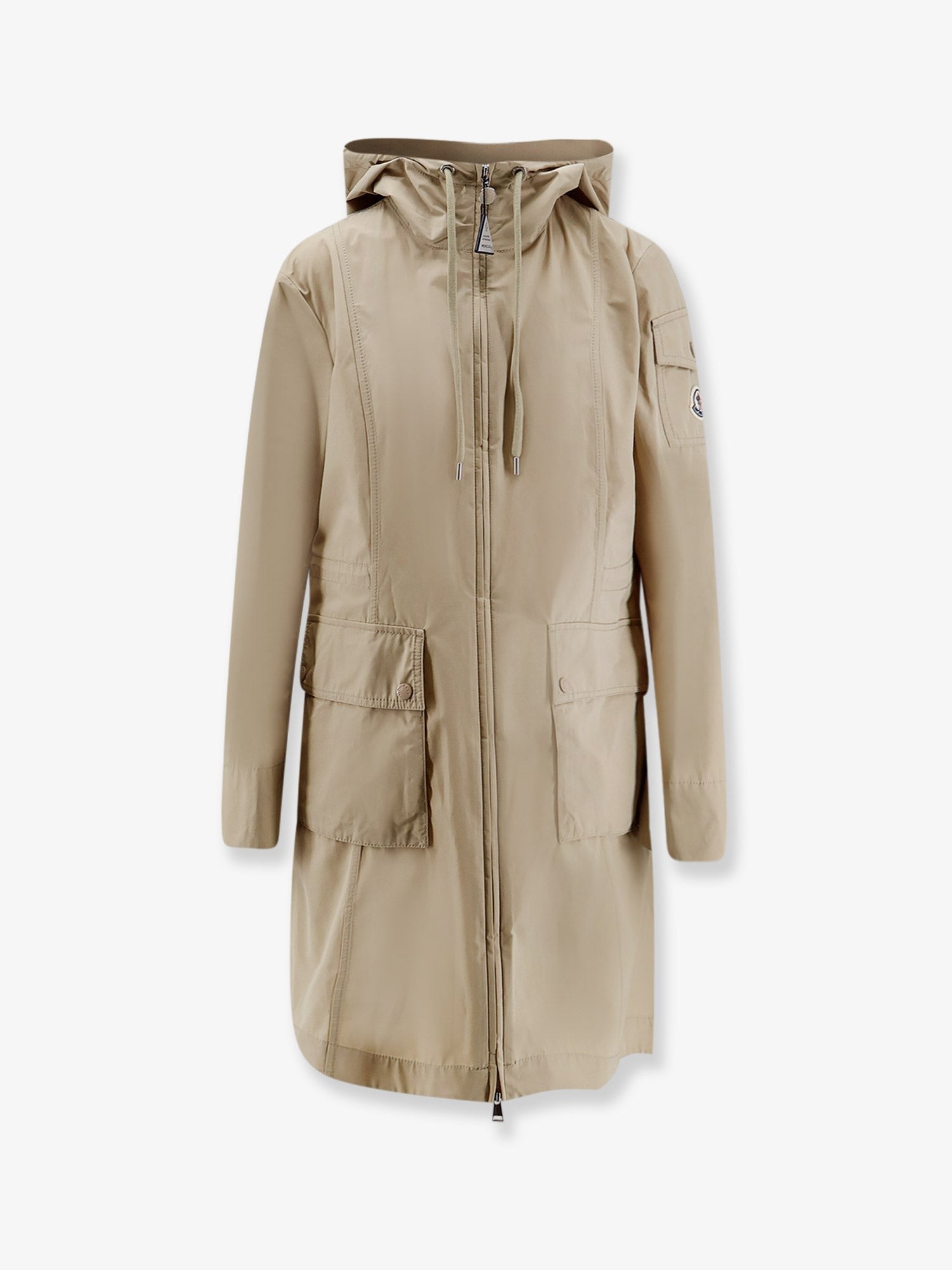 Moncler - Laerte cotton blend long jacket