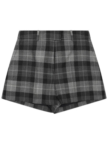 Dior "LAINE TARTAN" SHORTS