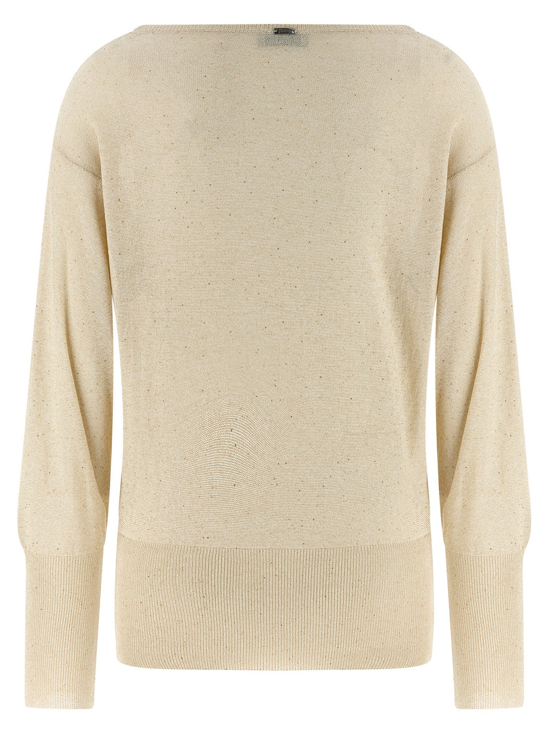 Herno - Lamé and sequin yarn sweater