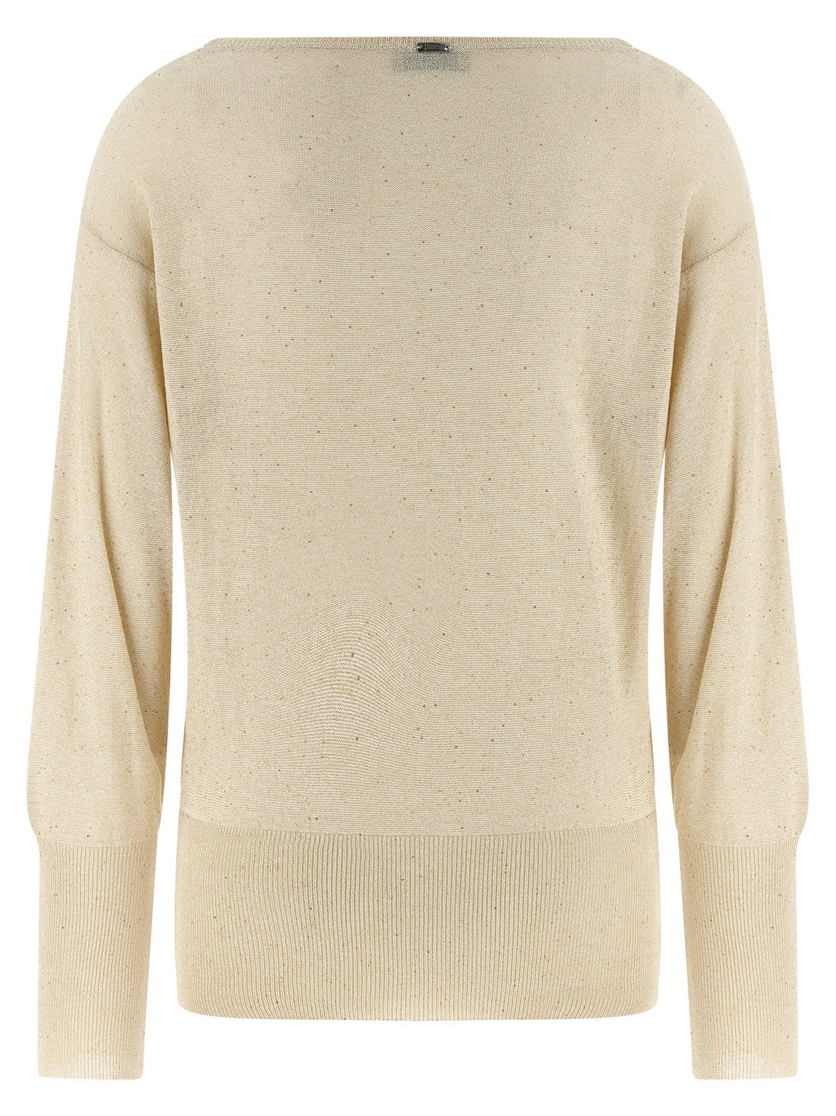 Herno - Lamé and sequin yarn sweater