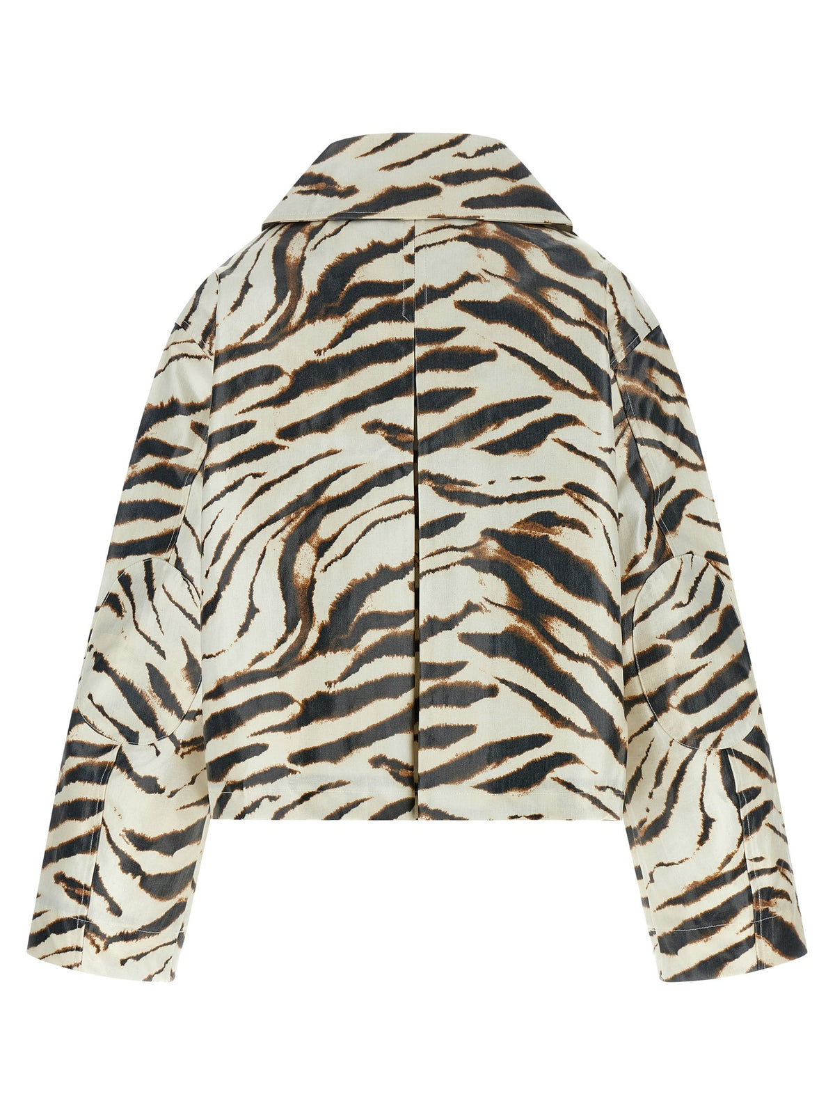 GANNI - Laminated fabric jacket