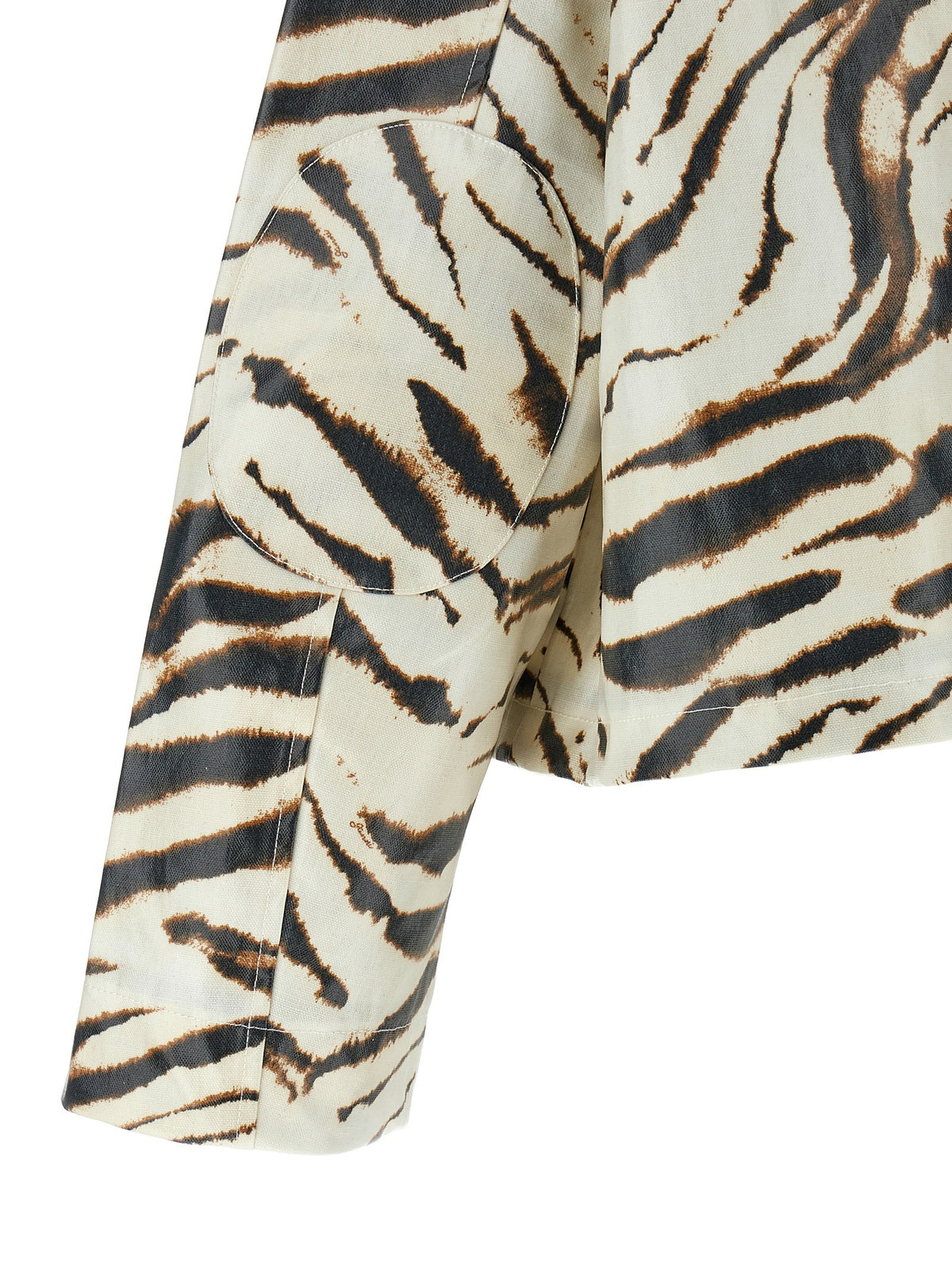 GANNI - Laminated fabric jacket