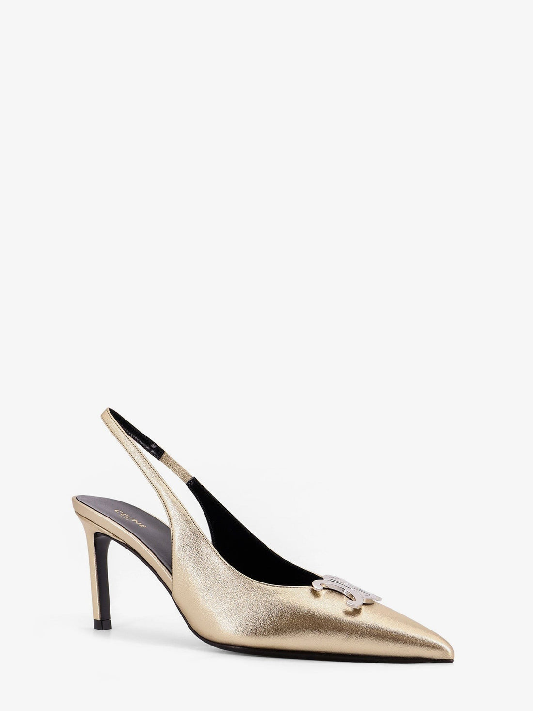 Laminated leather Alma Triomphe pumps