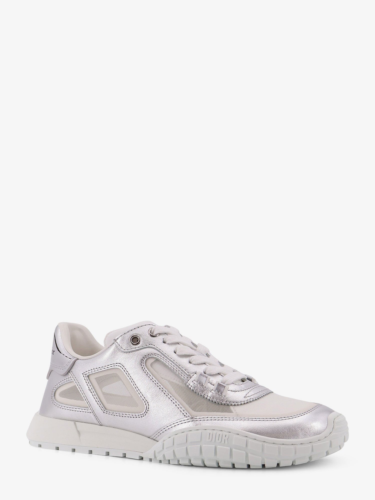 Laminated leather Dior tech sneakers