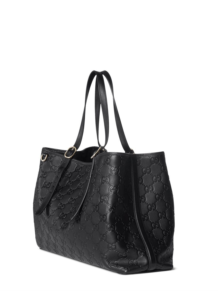 LARGE "GG EMBLEM" SHOPPING BAG