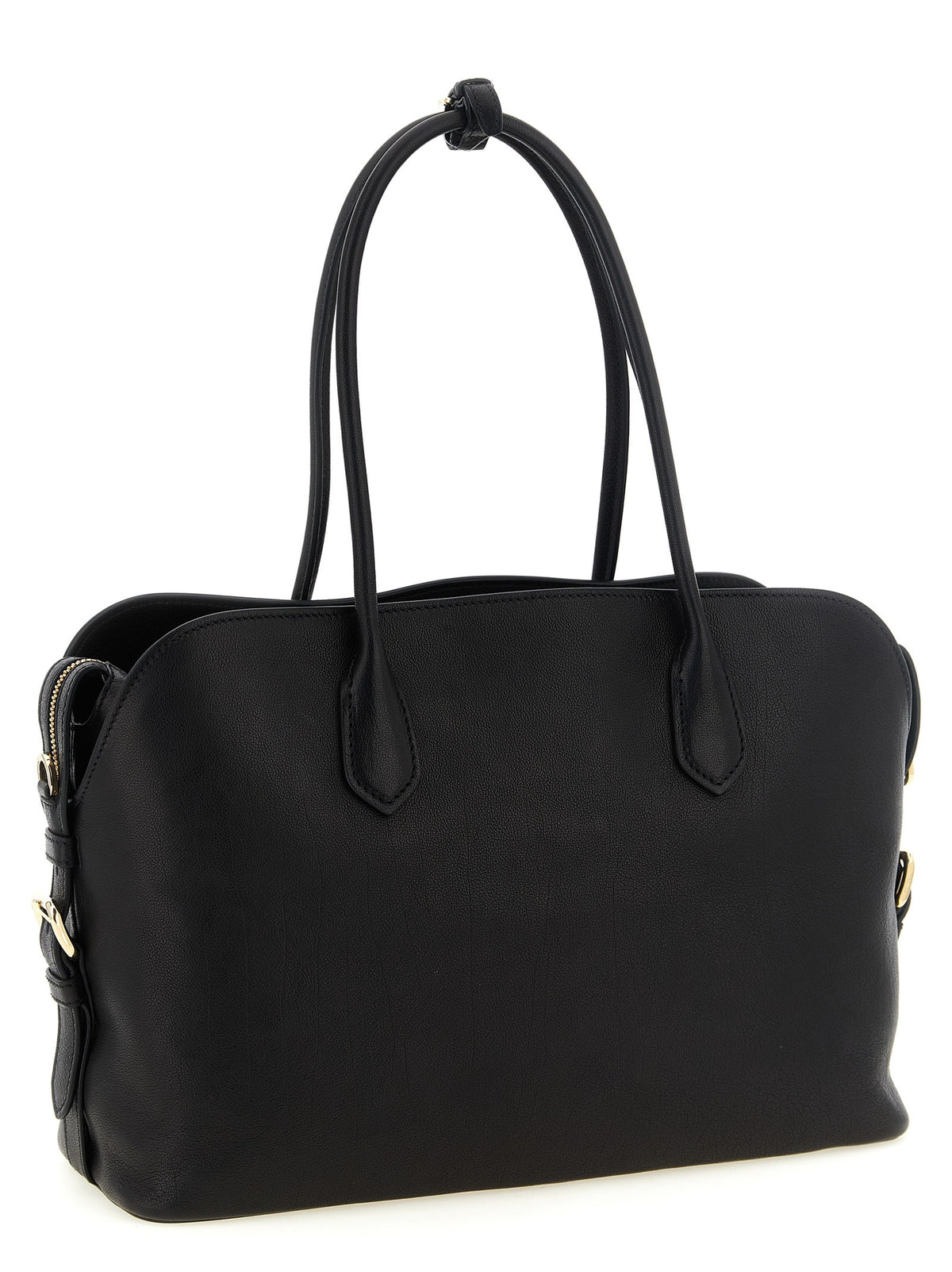 PRADA - Large leather shopping bag