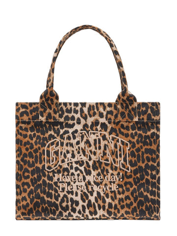 GANNI - BORSA TOTE LARGE CON LOGO large-tote-bag