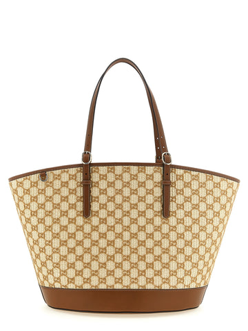 Gucci - Large woven shopping bag