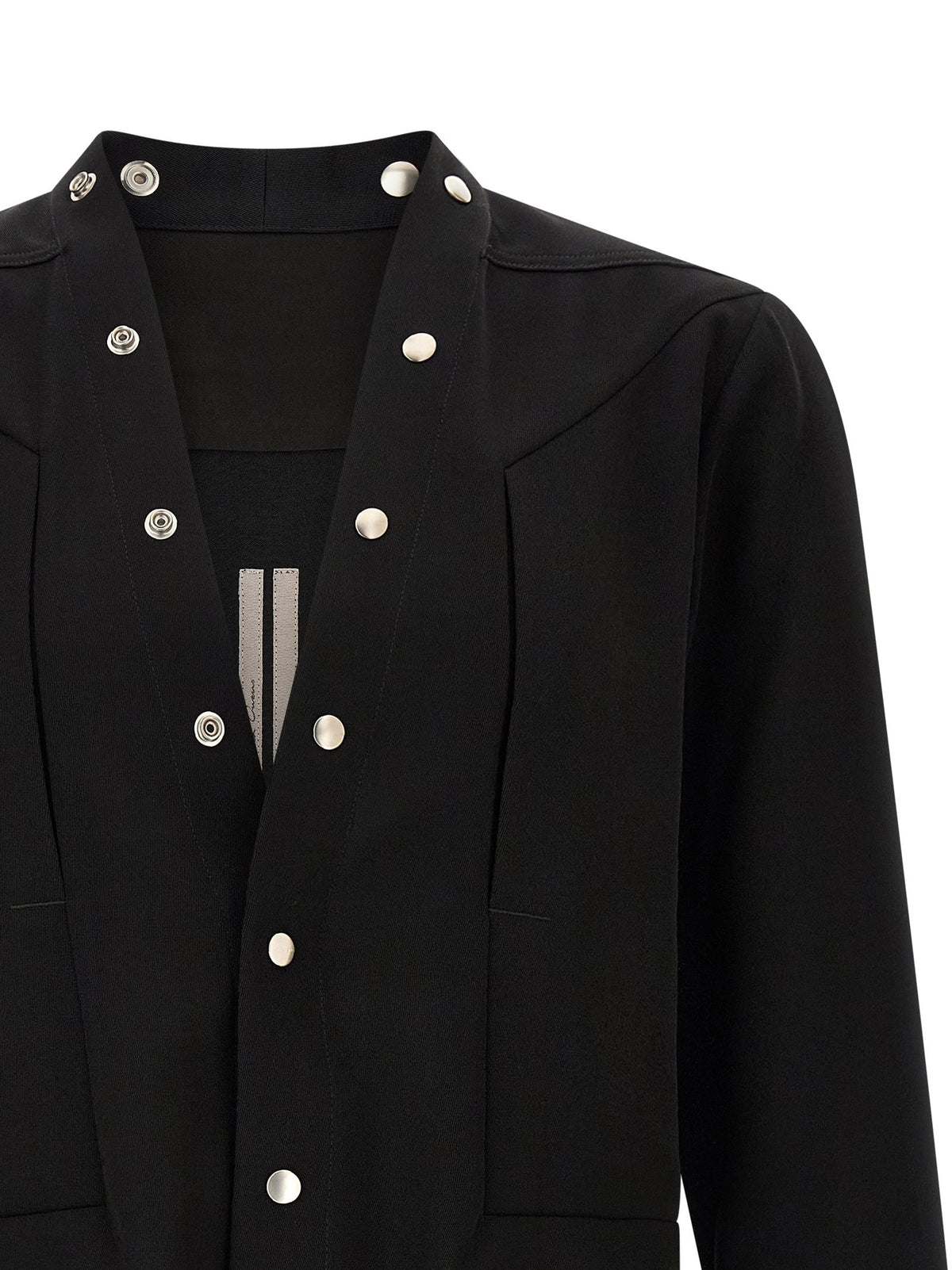 RICK OWENS - 'Larry Frogpocket' shirt