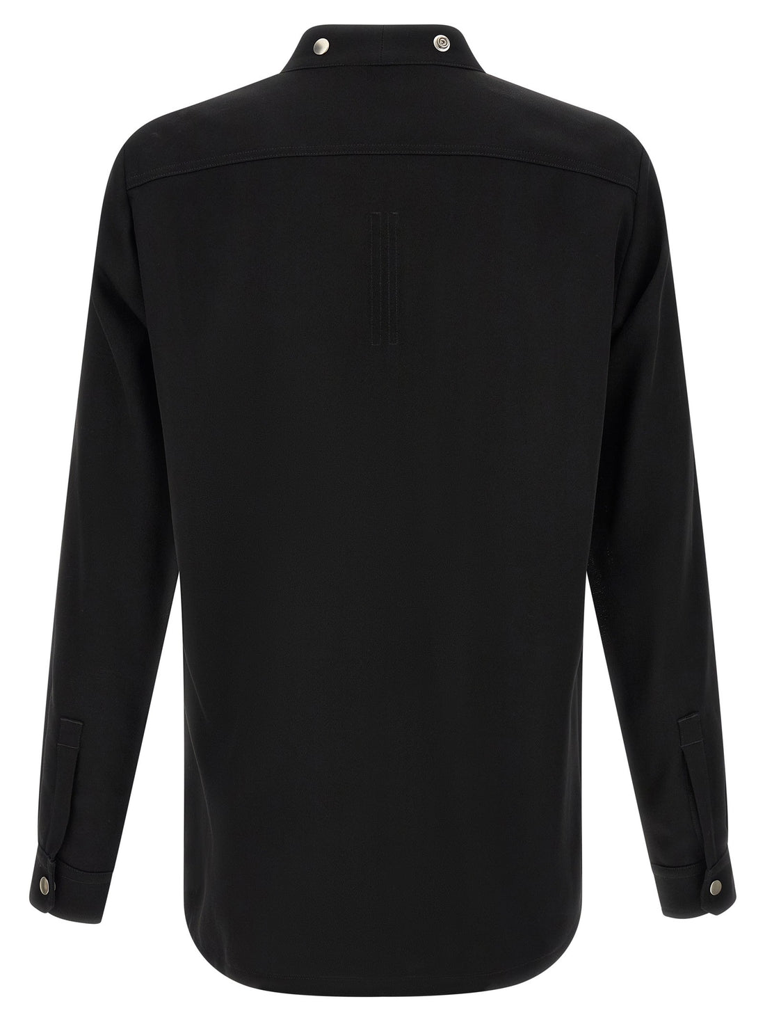 RICK OWENS - 'Larry Frogpocket' shirt Black