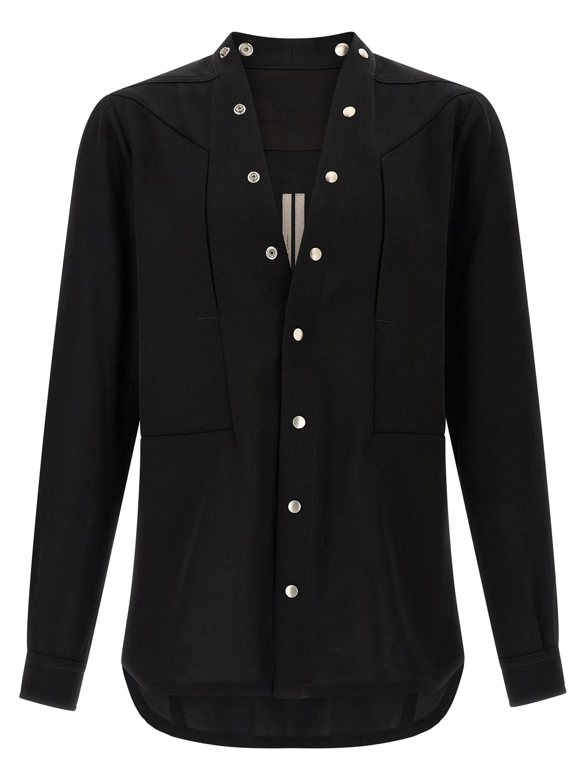 RICK OWENS - 'Larry Frogpocket' shirt