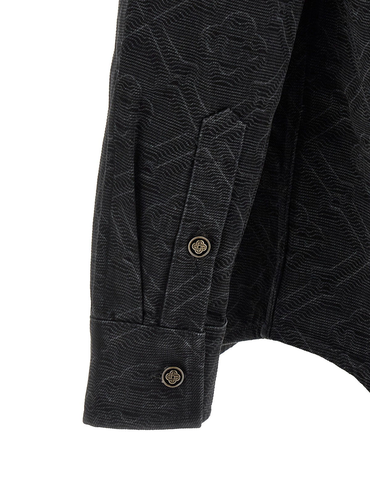 CASABLANCA - 'Laser Monogram Denim' overshirt