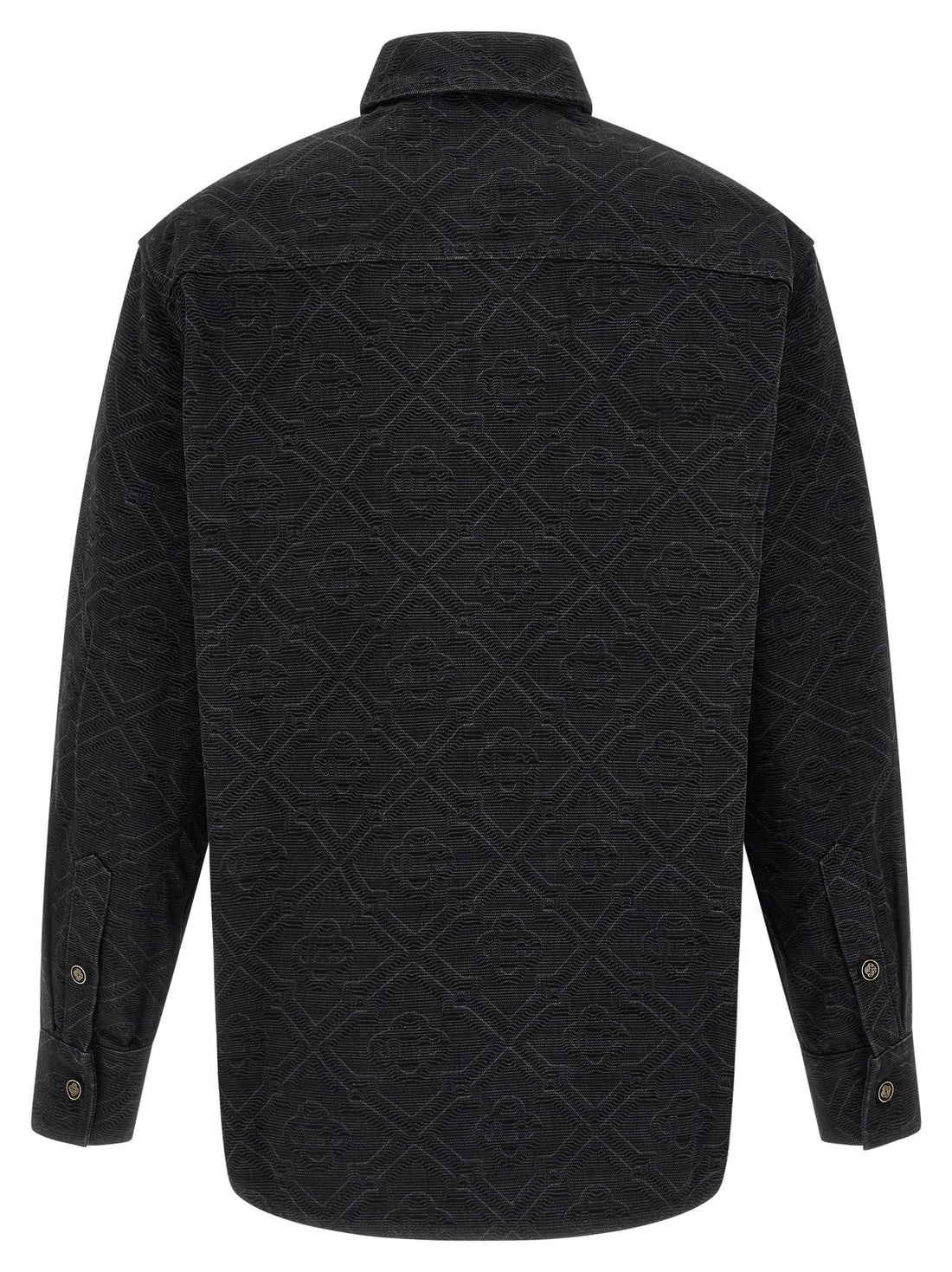CASABLANCA - 'Laser Monogram Denim' overshirt