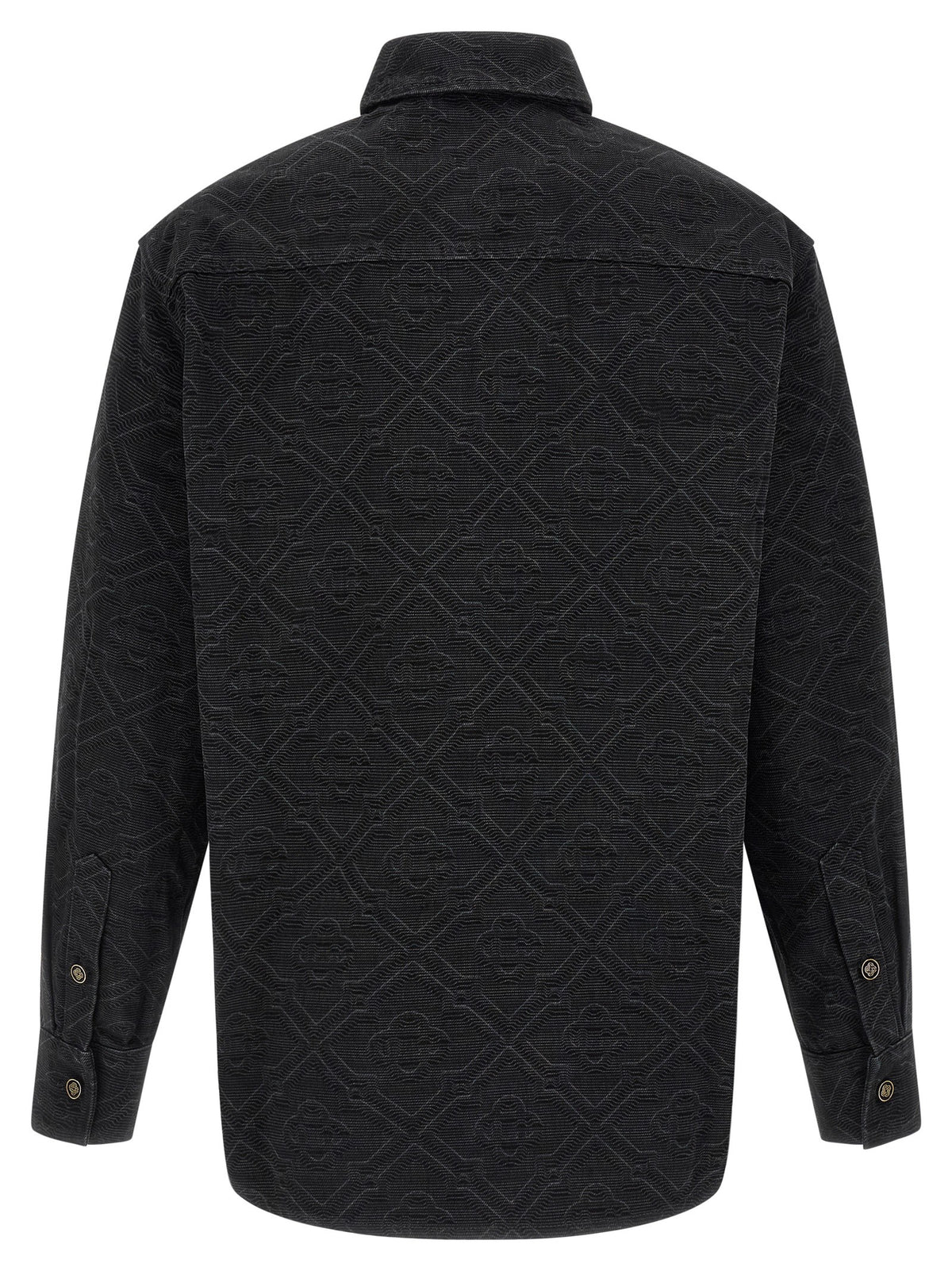 CASABLANCA - 'Laser Monogram Denim' overshirt