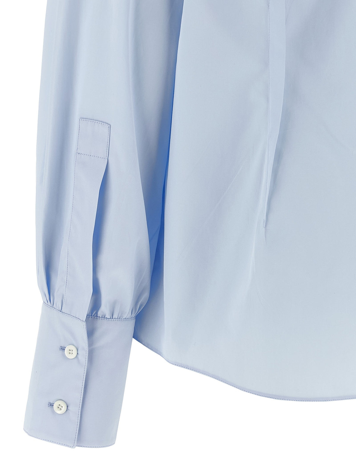 PRADA - Lavallière collar shirt