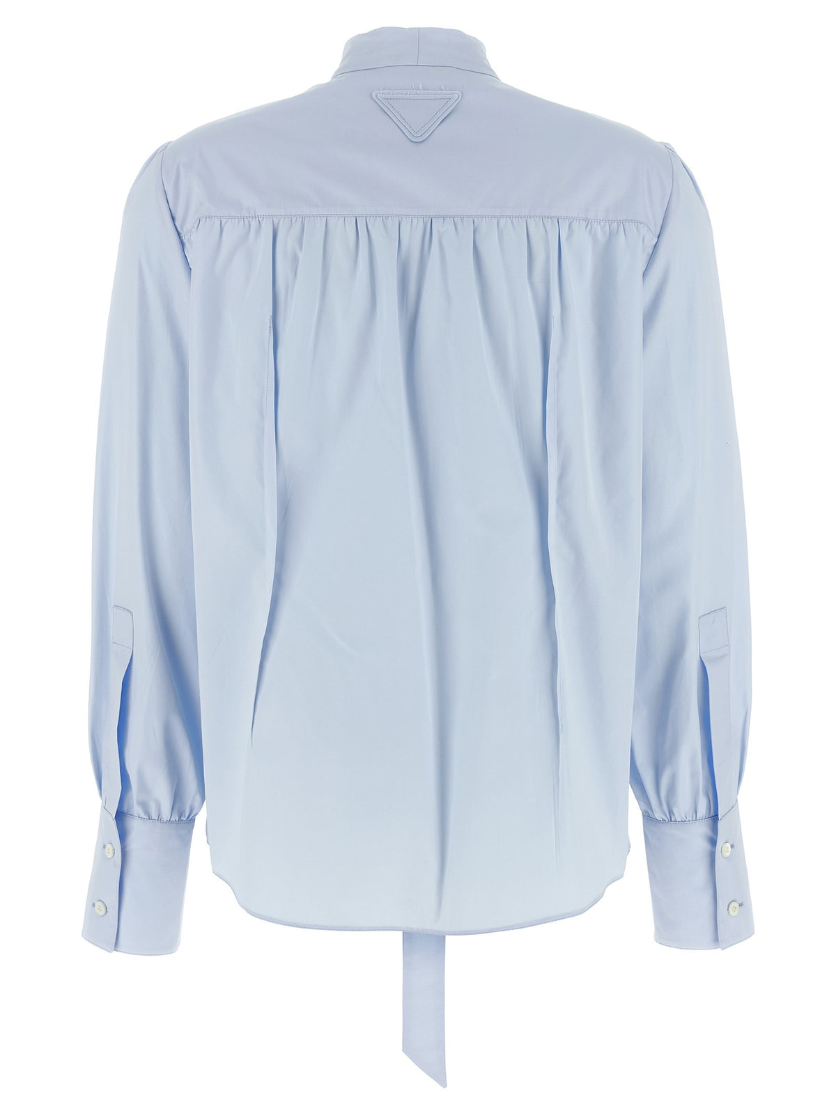 PRADA - Lavallière collar shirt