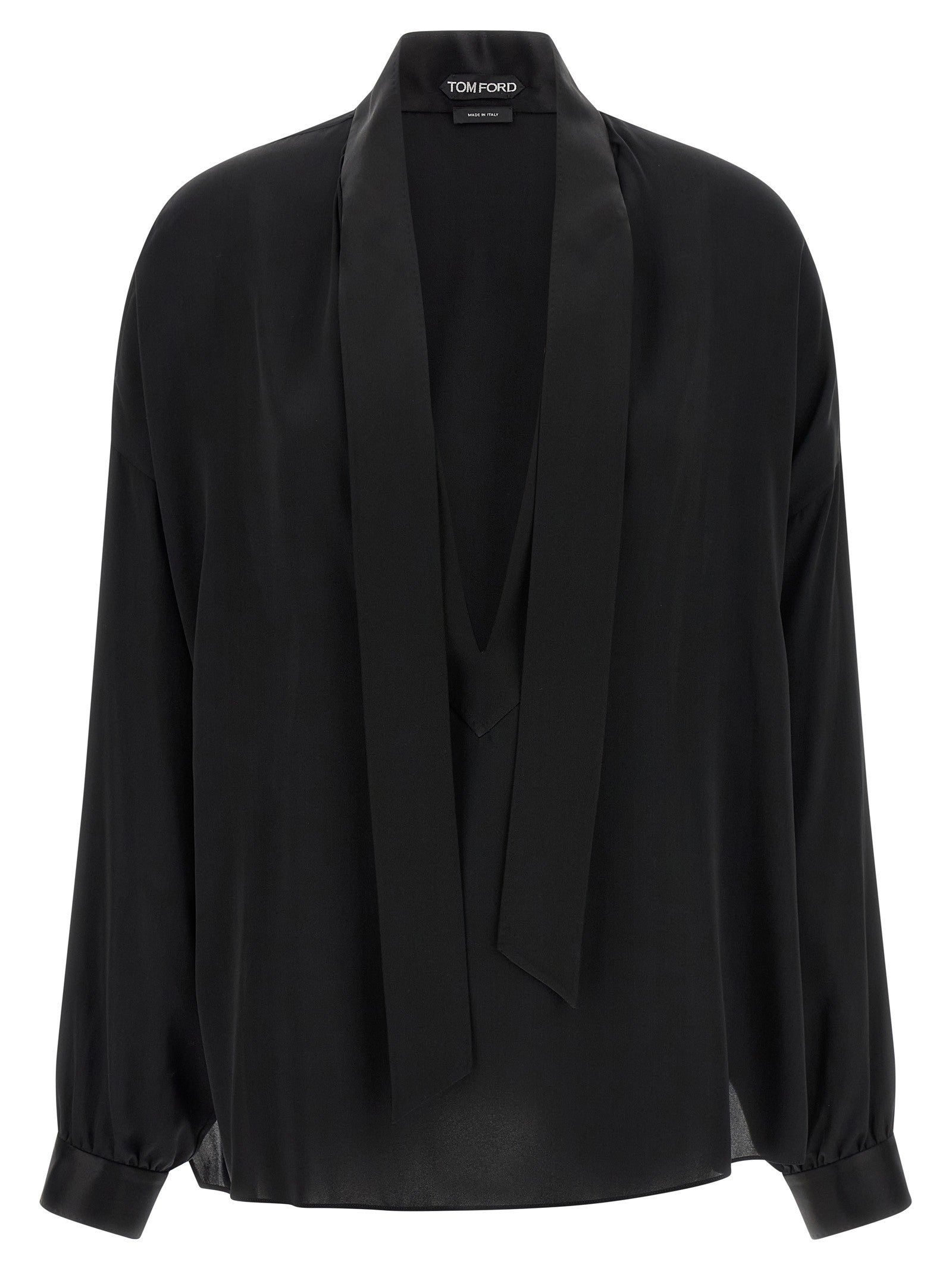 TOM FORD - Lavallière neck blouse
