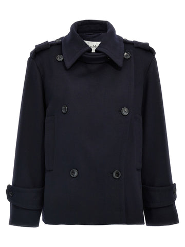Max Mara - 'Laveno' coat Blue 42 IT