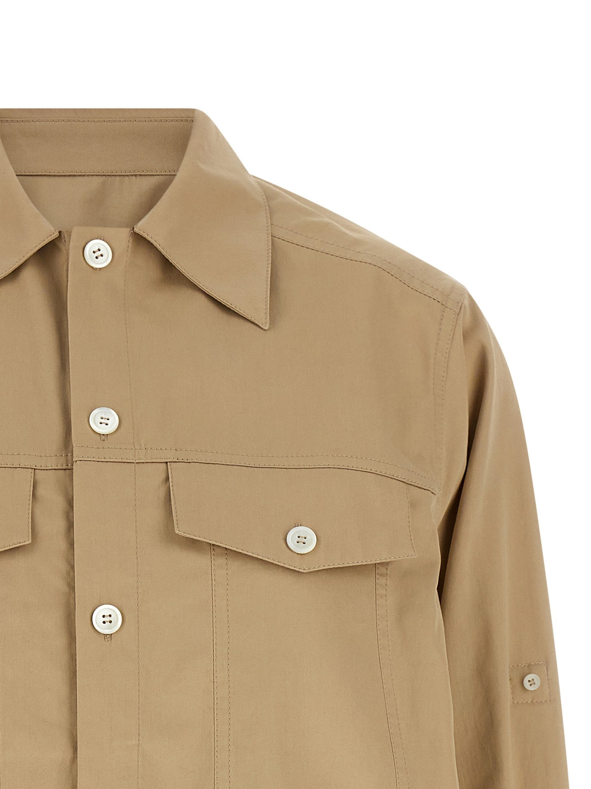 LOEWE - Layered construction dress
