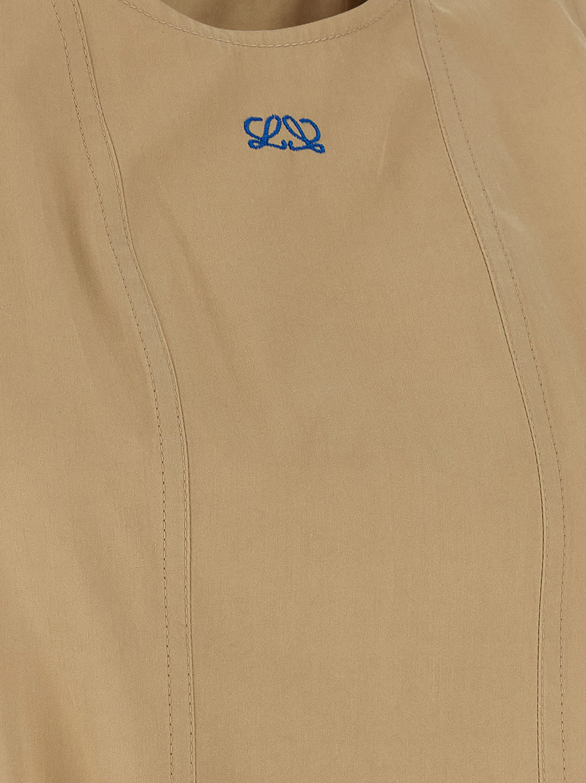 LOEWE - Layered construction dress