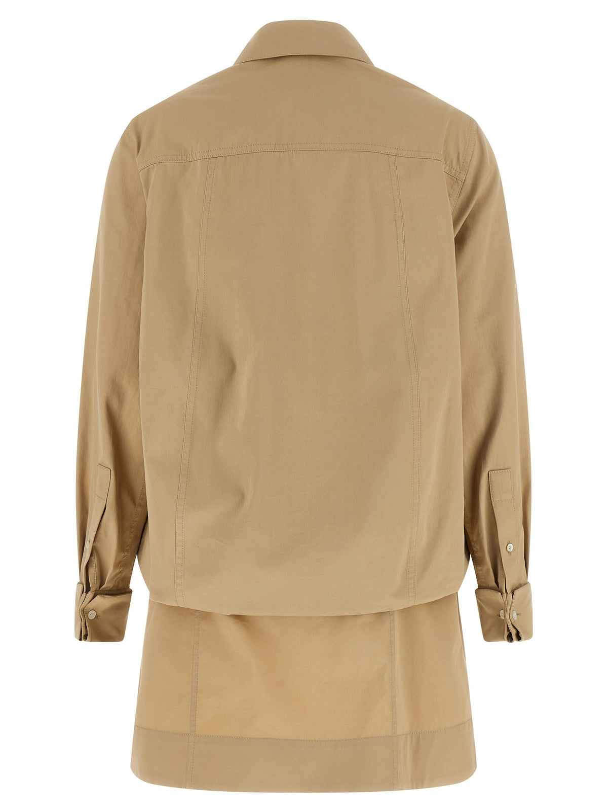 LOEWE - Layered construction dress