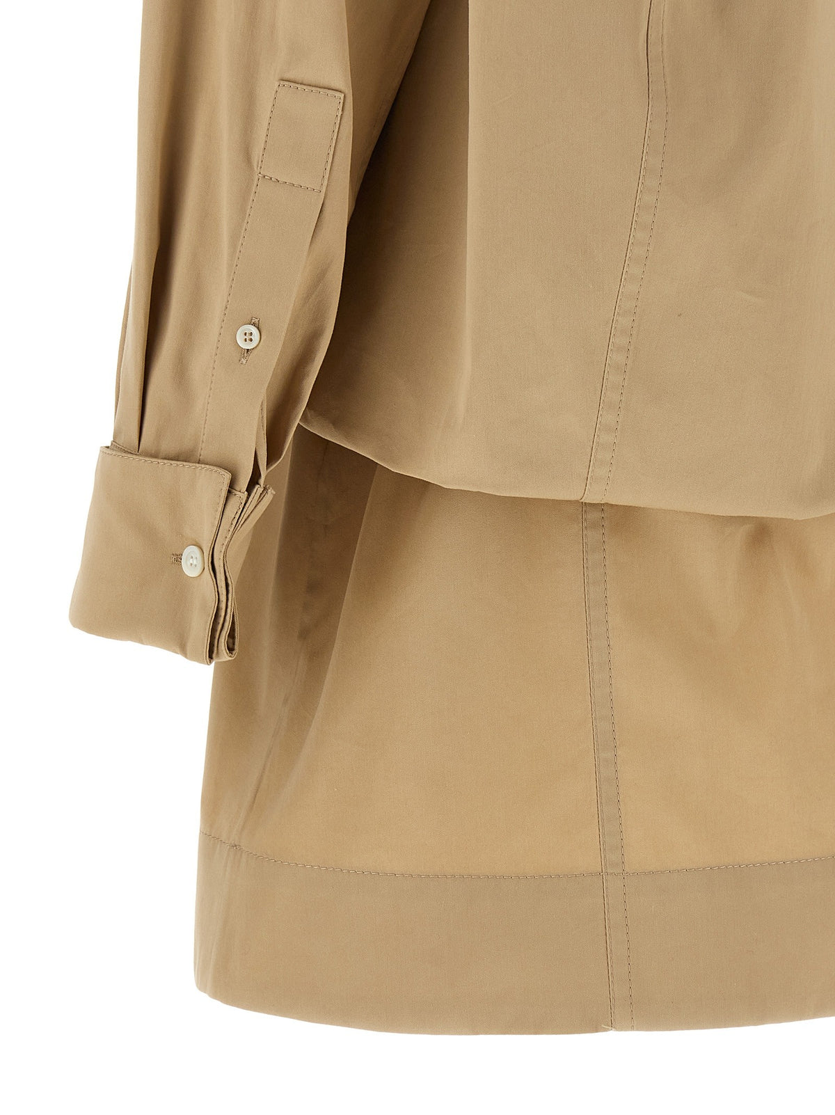LOEWE - Layered construction dress