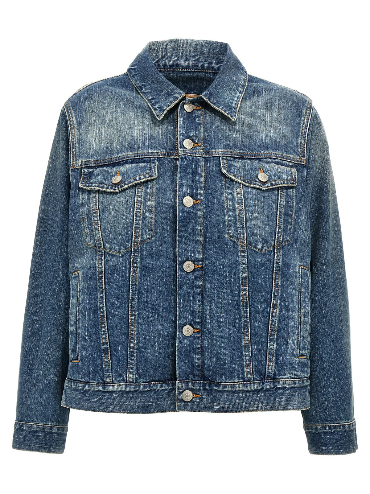 MM6 MAISON MARGIELA - Layered denim jacket layered-denim-jacket