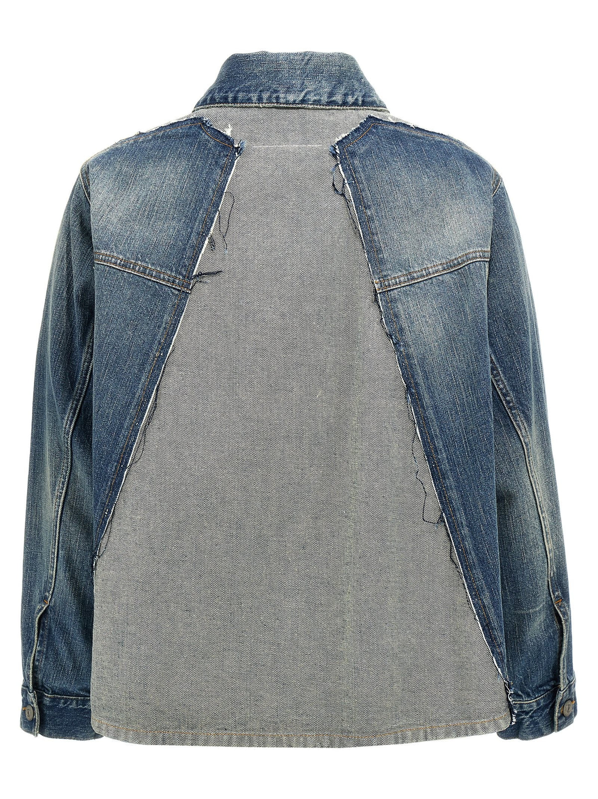 MM6 MAISON MARGIELA - Layered denim jacket layered-denim-jacket_6150aa79-ffe9-4692-8d03-4c84c849655d