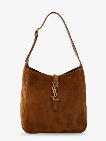 Saint Laurent Le 5 à 7 suede shoulder bag