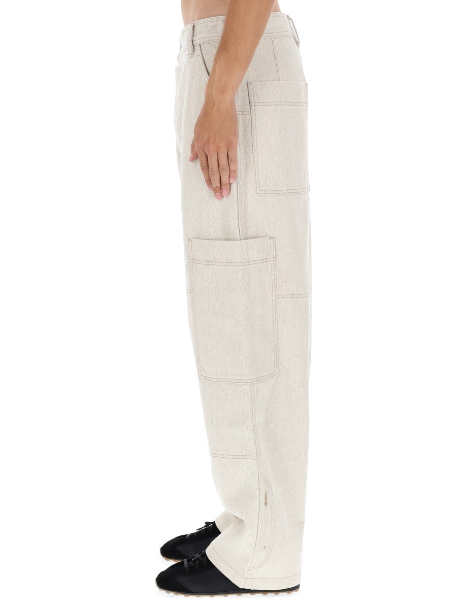 JACQUEMUS JACQUEMUS - "LE CARGO DE-NIMES CARRÉ" PANTS