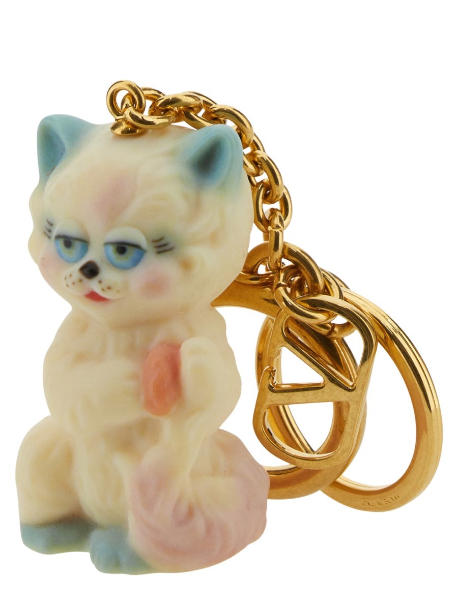 "LE CHAT DE LA MAISON" KEYCHAIN