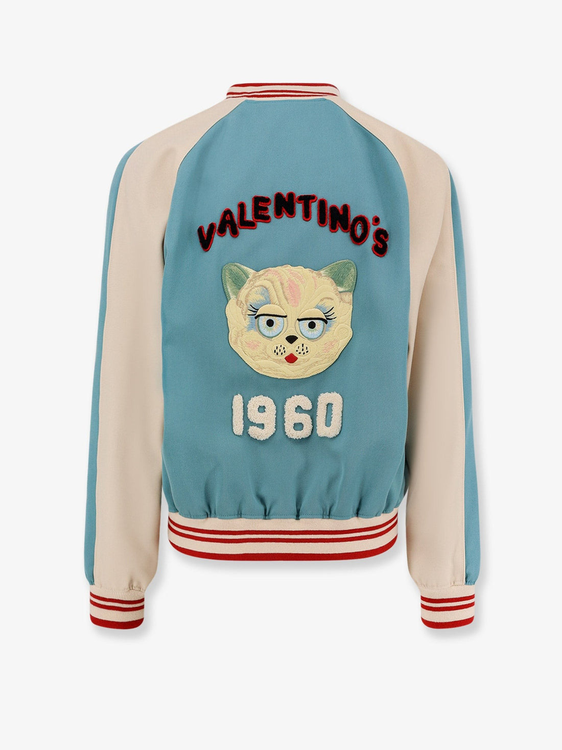 Le Chat de la Maison virgin wool bomber jacket