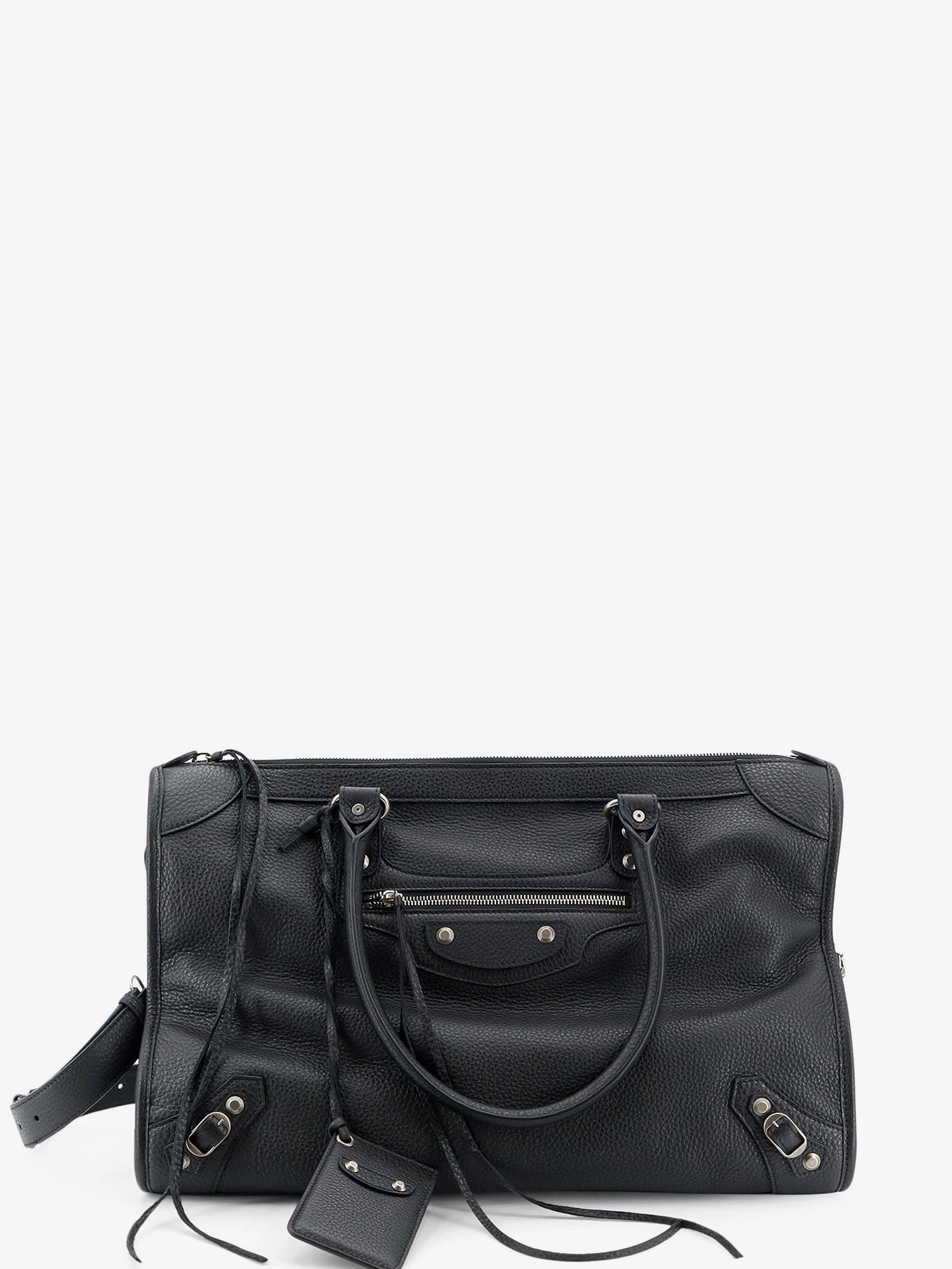 Balenciaga Le City Business leather travel bag