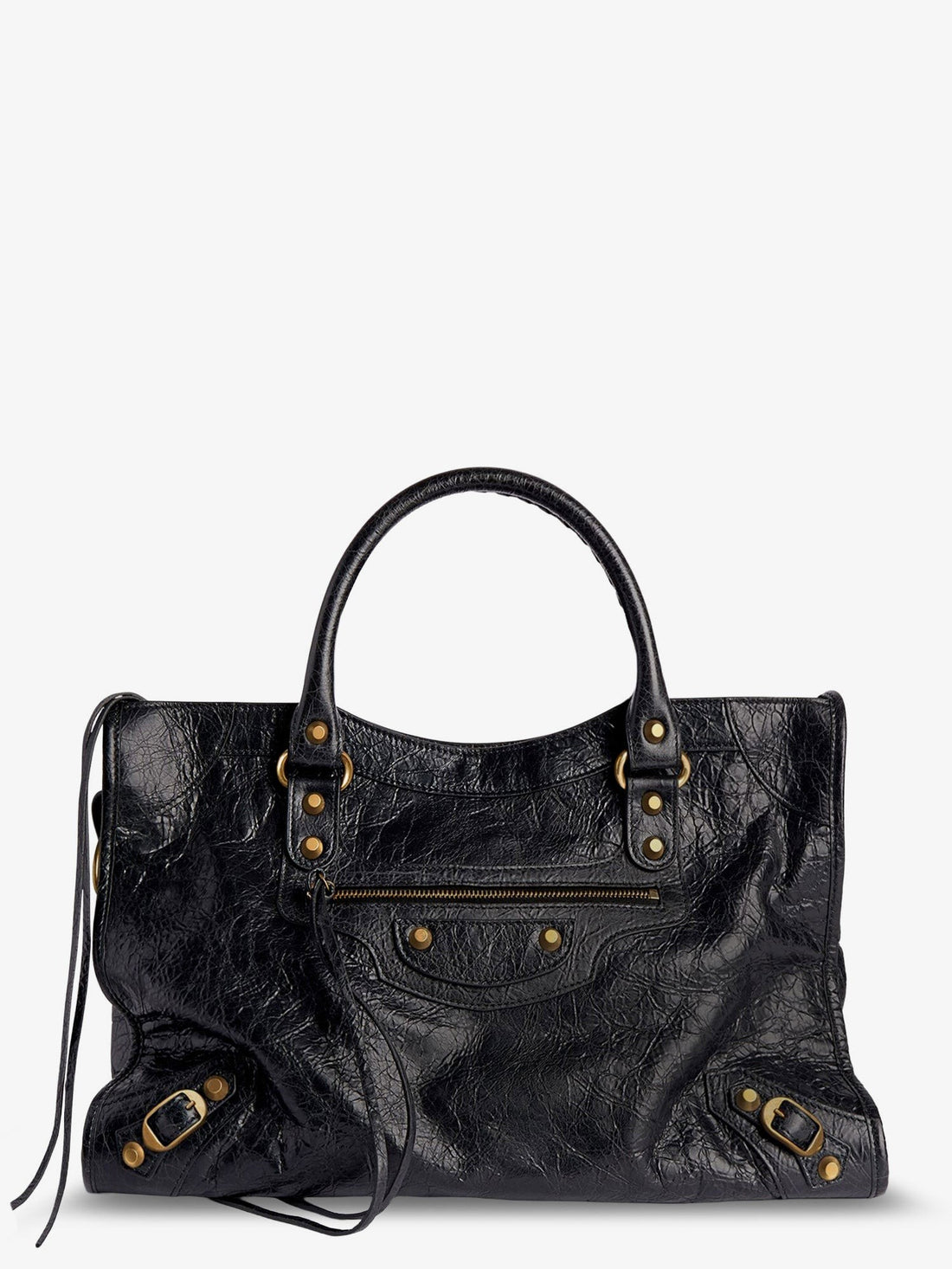 Balenciaga Le City M leather shoulder bag